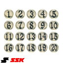 ◆◆メール便発送 <エスエスケイ> SSK バット用番号シール BPS01