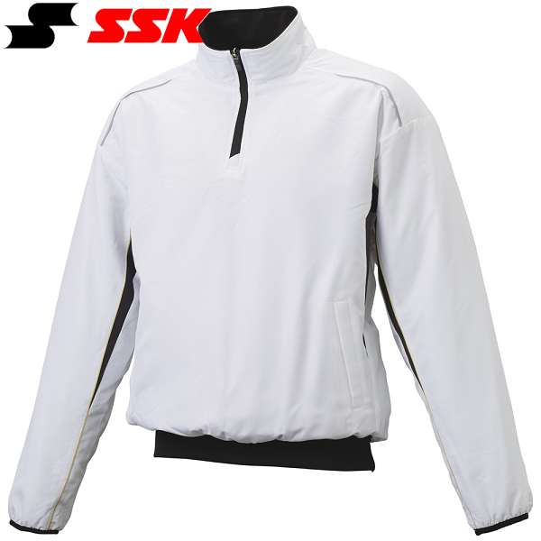◆◆ ＜エスエスケイ＞ SSK 蓄熱ハーフZIP長袖中綿プレジャン BWP2400 (1090)