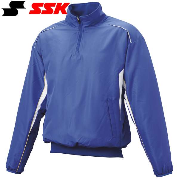◆◆ ＜エスエスケイ＞ SSK 蓄熱ハーフZIP長袖中綿プレジャン BWP2400 (6310)
