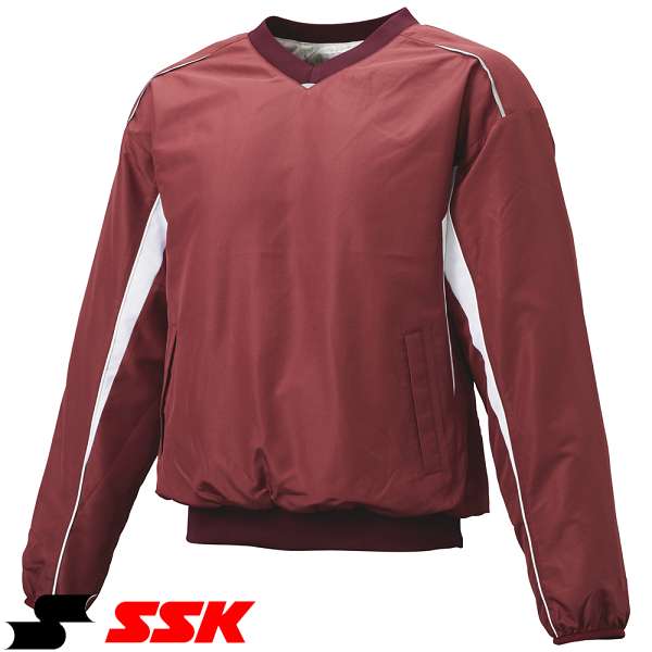 ◆◆ ＜エスエスケイ＞ SSK 蓄熱Vネック長袖裏メッシュプレジャン BWP2410 (2210)