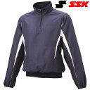 ◆◆ <エスエスケイ> SSK ハーフZIP長袖裏メッシュプレジャン BWP2411 (7010)