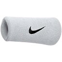 ◆◆メール便発送 <ナイキ> NIKE スウッシュ ダブルワイド リストバンド BN2094 (101)(4)