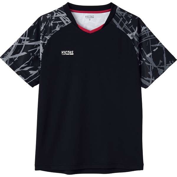 ◆◆メール便発送 ＜ヴィクタス＞ VICTAS ストリーク スリーブ ゲームシャツ 612502 (1000)