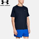 ◆◆メール便発送 <アンダーアーマー> UNDER ARMOUR テック ショートスリーブ Tシャツ(トレーニング/MEN) 1358553 (Academy/Graphite(408))