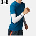 ◆◆メール便発送 <アンダーアーマー> UNDER ARMOUR ヒートギア アームスリーブ(トレーニング/UNISEX) 1313490 (White/Bla...