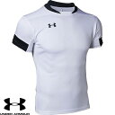 ◆◆メール便発送 <アンダーアーマー> UNDER ARMOUR チーム ラグビー プラクティス ショートスリーブ シャツ 1365028 (WHT(100))
