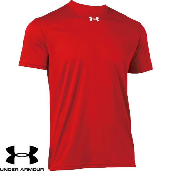 ◆◆メール便発送 ＜アンダーアーマー＞ UNDER ARMOUR チーム ショートスリーブ シャツ 1375588 (RED/WHITE(600))
