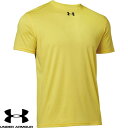 ◆◆送料無料 メール便発送 ＜アンダーアーマー＞ UNDER ARMOUR チーム ショートスリーブ シャツ 1375588 (SUNLIGHT/BK(737))