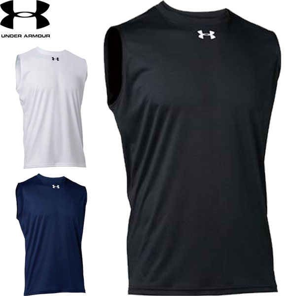 ◆◆メール便発送 ＜アンダーアーマー＞ UNDER ARMOUR メンズ UAチームスリーブレスシャツ ノースリーブシャツ 1375589