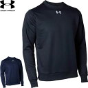 ◆◆ <アンダーアーマー> UNDER ARMOUR メンズ UAチームアーマークルーネックスウェットシャツ 1375827(4)