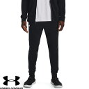 ◆◆ ＜アンダーアーマー＞ UNDER ARMOUR UAライバルテリー ジョガーパンツ(トレーニング/MEN) 1380843 (BLK/OXW(001))