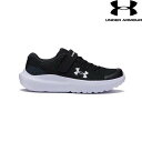 ◆◆ <アンダーアーマー> UNDER ARMOUR UAサージ4 AC(ランニング/KIDS) 3027104 (BLK/ANC/WHT(001))