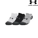 ◆◆メール便発送 <アンダーアーマー> UNDER ARMOUR UAパフォーマンステック ノーショー ソックス (3足セット)(トレーニング/UNISEX) ...