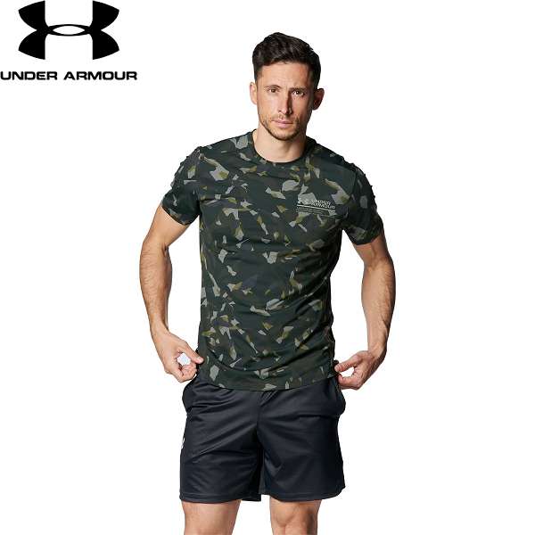  [֔ A_[A[}[ UNDER ARMOUR UAAC\` vg V[gX[uTVc(g[jO/MEN) 1384792 (BaroqueGreen(310))