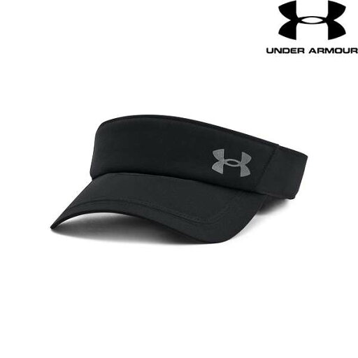 ◆◆メール便発送 <アンダーアーマー> UNDER ARMOUR UAアイソチル ローンチ バイザー(ランニング/MEN) 1383479 (Black/Black/Reflective(001)) ◆◆メール便発送 <アンダーアーマー> UNDER ARMOUR UAアイソチル ローンチ バイザー(ランニング/MEN) 1383479 (Black/Black/Reflective(001))
