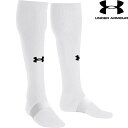 ◆◆メール便発送 <アンダーアーマー> UNDER ARMOUR UNDER ARMOUR カスタム ソックス(サッカー/メンズ) 1296521 (WHT/BLK(100))(4)