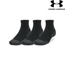 ◆◆メール便発送 <アンダーアーマー> UNDER ARMOUR UAパフォーマンステック クオーター ソックス (3足セット)(トレーニング/UNISEX) ...