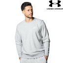 ◆◆ <アンダーアーマー> UNDER ARMOUR UAエッセンシャルテリー クルー(トレーニング/MEN) 1384821 (ModGray(012))