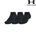 ◆◆メール便発送 <アンダーアーマー> UNDER ARMOUR UAトレーニング コットン ローカット ソックス (3足セット)(トレーニング/UNISEX)...