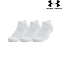 ◆◆メール便発送 <アンダーアーマー> UNDER ARMOUR UAトレーニング コットン ローカット ソックス (3足セット)(トレーニング/UNISEX)...