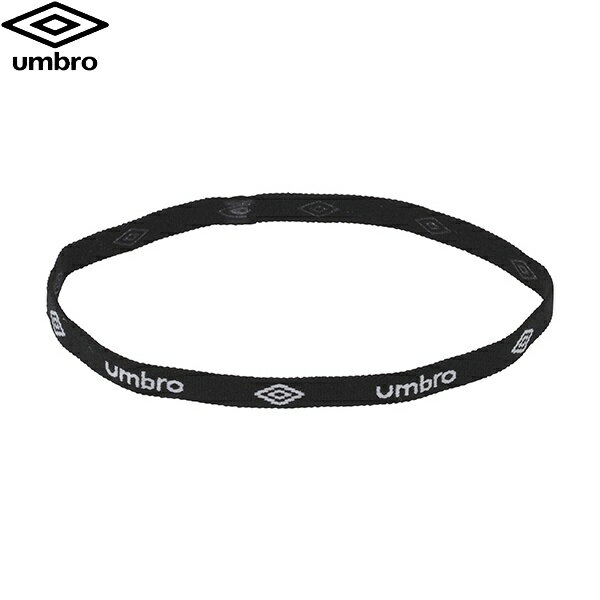 ◆◆○メール便発送 ＜アンブロ＞ UMBRO ヘアゴム UJS7301 サッカー UJS7301-BKWH