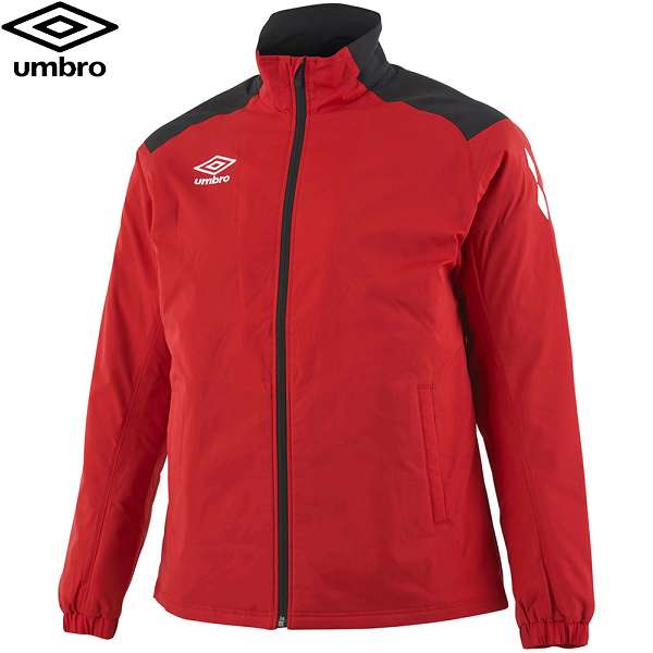 ◆◆○ <アンブロ> UMBRO インシュレーションジャケット (MRED:マンチェスターレッド) サッカー UAA4120B-MRED