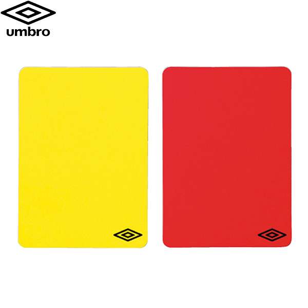 ◆◆○メール便発送 ＜アンブロ＞ UMBRO レフリーカード (F) サッカー UJS7013B-F