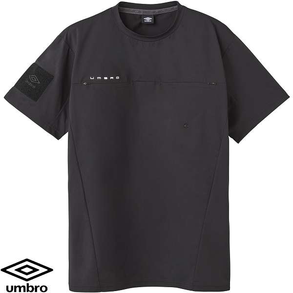 ◆◆○メール便発送 ＜アンブロ＞ UMBRO UMBRO COACHERS レフェリカルトップ UF5SHS66M (BK00：ブラック) ..