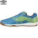 ◆◆○ <アンブロ> UMBRO アクセレイターサラ WIDE IN UF5SFCF4M (BLLM:SP.BLUE/LIME/LIME) フットサル UF5S...