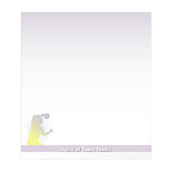 ◆◆○メール便発送 ＜ユニックス＞ Unix スポーツ種目別サイン用色紙 卓球 -2 FD1306 FD13-06 (FD13-06) FD1306