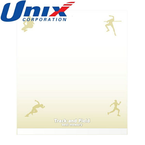 ◆◆○メール便発送 ＜ユニックス＞ Unix スポーツ種目別サイン用色紙 陸上 FD1323 FD13-23 (FD13-23) FD1323