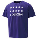 ◆◆メール便発送 <エクシオン> XIOM ELP T-シャツ パープル (サイズ:L) 80807 卓球
