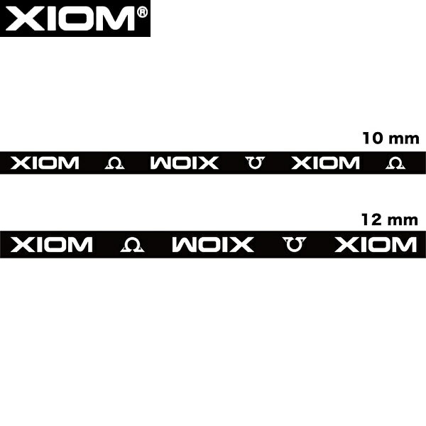◆◆ <エクシオン> XIOM BW シールドテープ (12個セット) ブラック 95006 卓球