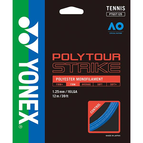 ◆◆メール便発送 ＜ヨネックス＞ YONEX ポリツアーストライク125 PTGST125 (002)