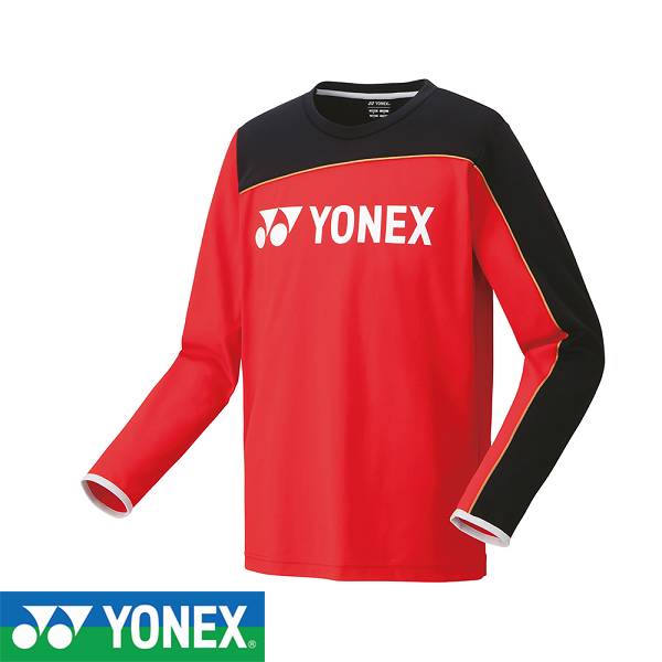 ◎吸汗速乾◎制電メンズ・ユニセックス YONEX(ヨネックス)●素材ポリエステル100％●サイズSS〜XO●カラー496：サンセットレッド●仕様●付属品●生産国中国製他のカラーについてはこちらをクリック※ カラー展開されていない場合もありますので、予めご了承ください。その他のメンズ・ユニセックス テニスウェアについてはこちらをクリック。■　こちらの商品はメーカーお取り寄せ商品です。■　※注意事項※「こちらの商品はメーカーの在庫状況をもとに定期的に更新しております。在庫状況は常に変動しておりますのでご注文の商品が在庫切れとなっている場合がございます。その場合は当店からお送りする確認メールにてお知らせいたしますのでご了承ください。」