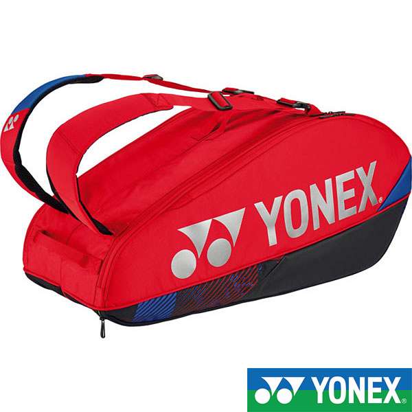 ◆◆ ＜ヨネックス＞ YONEX ラケットバッグ6 テニス6本用 BAG2402R (651)