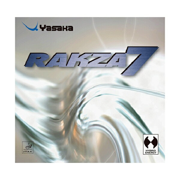 ◆◆●メール便発送 【ヤサカ】 Yasaka ラクザ7 B-76 （23：アカ） 卓球 ラバー 裏ソフト B76