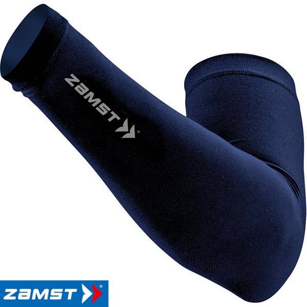 ◆◆メール便発送 ＜ザムスト＞ ZAMST アームスリーブ(ネイビー) Lサイズ 385823 サポーター