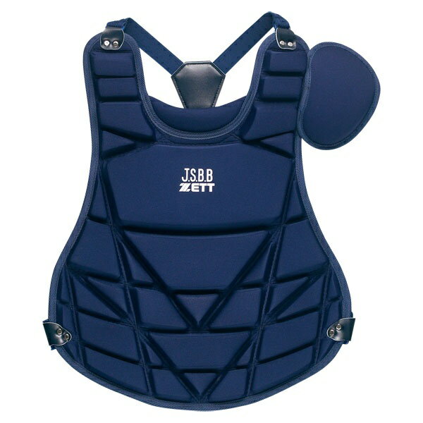 ◆◆○ ＜ゼット＞ 少年軟式野球用プロテクター (2900：ネイビー) BLP7260A-2900