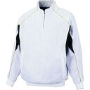 ◆◆○ <ゼット> 中綿ハーフジップジャンパー (1119:ホワイト/ブラク) BOV450A-1119
