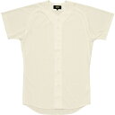 ◆◆○<ゼット> 試合用ユニフォーム メッシュシャツ(プルオープンスタイル) (3100:アイボリー) BU503-3100(4)