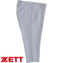 ◆◆○ <ゼット> 野球 ユニフォーム ショートフィット パンツ ネオステイタス (1300:シルバー) BU802CP-1300