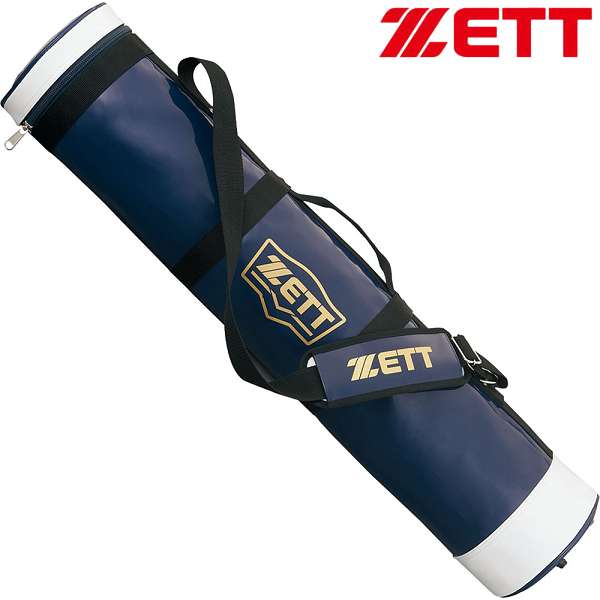 ◆◆○ ＜ゼット＞ ZETT 野球 バットケース 5～6本入 (2911：ネイビー／ホワイト) BC756-2911
