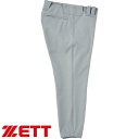 ◆◆○ <ゼット> ZETT 野球 ユニフォーム レギュラーパンツ (1300:シルバー) BU1836-1300