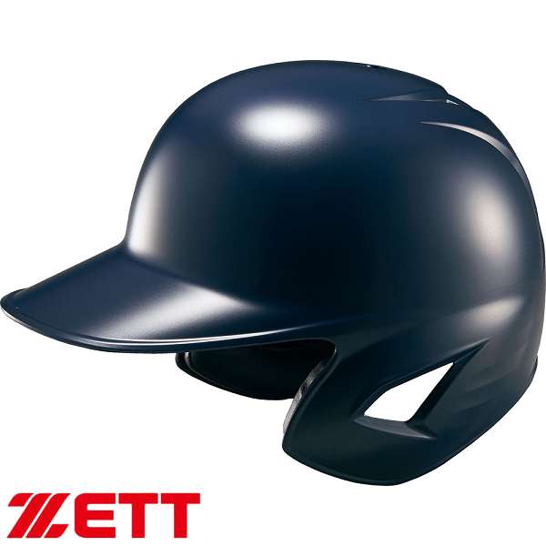 ◆◆○ ＜ゼット＞ ZETT ソフトボール 打者用ヘルメット (2900：ネイビー) BHL580-2900