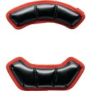 ◆◆○ <ゼット> ZETT キャッチャー用防具付属品 マスク パッド BLMP122 (6411:レッド/ホワイト) 野球・ソフトボール BLMP122-6411