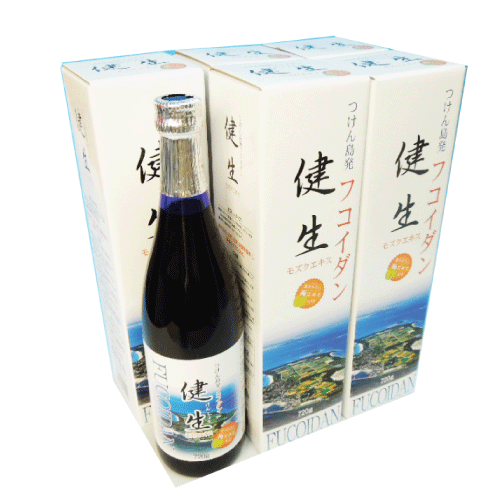 楽天酒豪伝説特売店コザまーけっと沖縄産 もずくエキス 健生 【720g×6本セット】高純度 フコイダン ドリンク モズクエキス 飲みやすい 梅肉エキス入り 健康ドリンク 沖縄もずく アポトーシス 母の日 父の日 大切な方へ 津堅島 太もずく