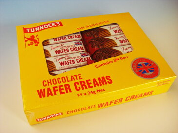 ターノック　ワイファークリーム （Tunnock's Wafer Cream）24g×24個入り【RCP】