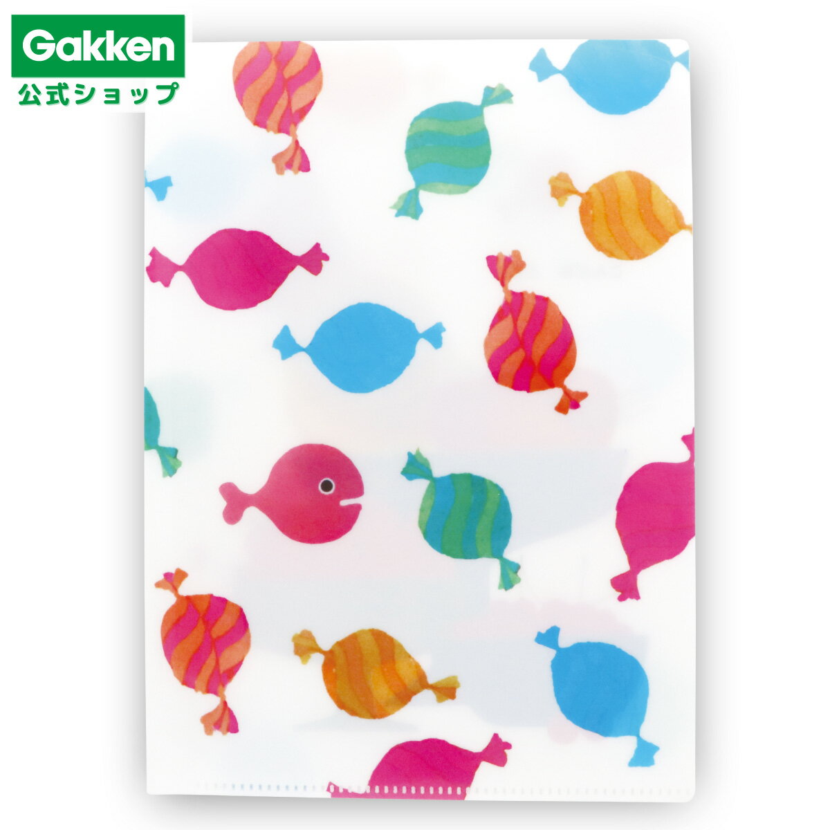 ＼ 6月19日発売新商品 ／ 【 学研 公式 】 五味太郎 きんぎょがにげた A5ダブルファイル キャンディ AD04840 学研ステイフル 文具 雑貨のサムネイル