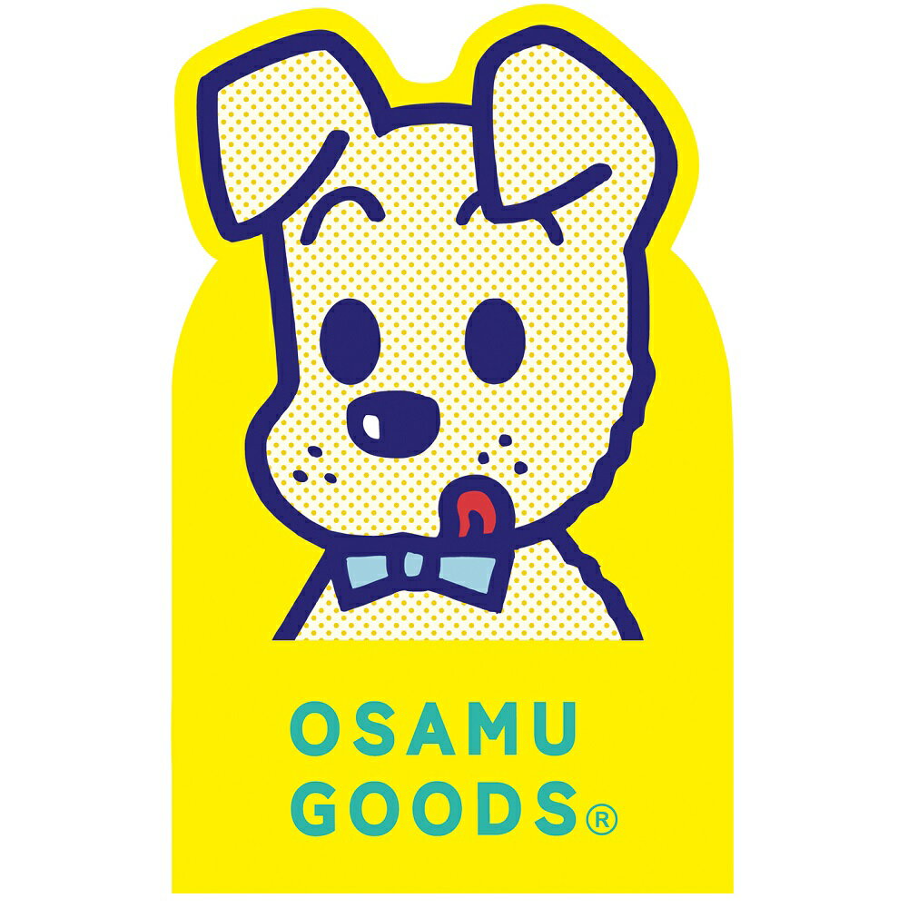 OSAMU　GOODS　オサムグッズ　原田治　ダイカット　パックレター　ドッグ　CD04581　学研ステイフル